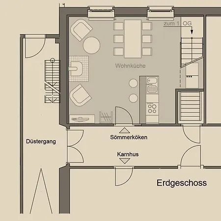 Soemmerkoeken Apartment *